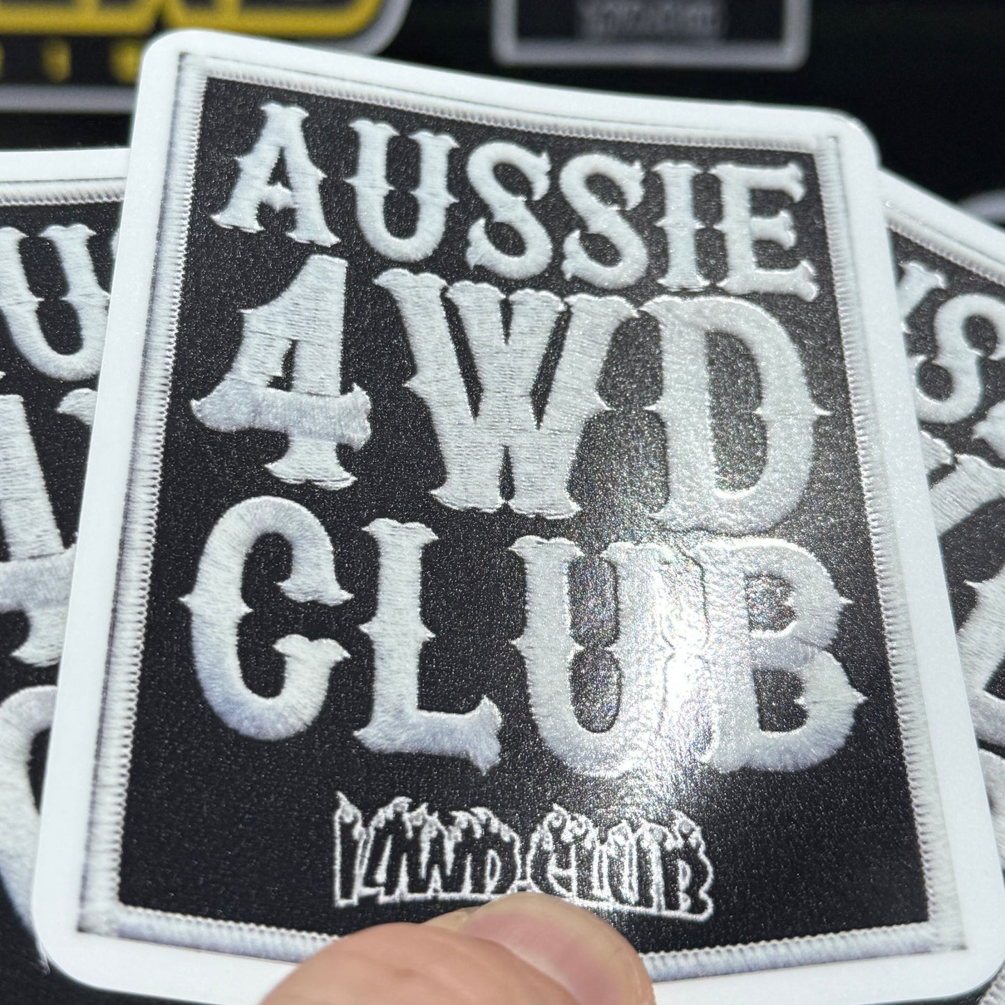 AUSSIE 4WD CLUB Patch Sticker
