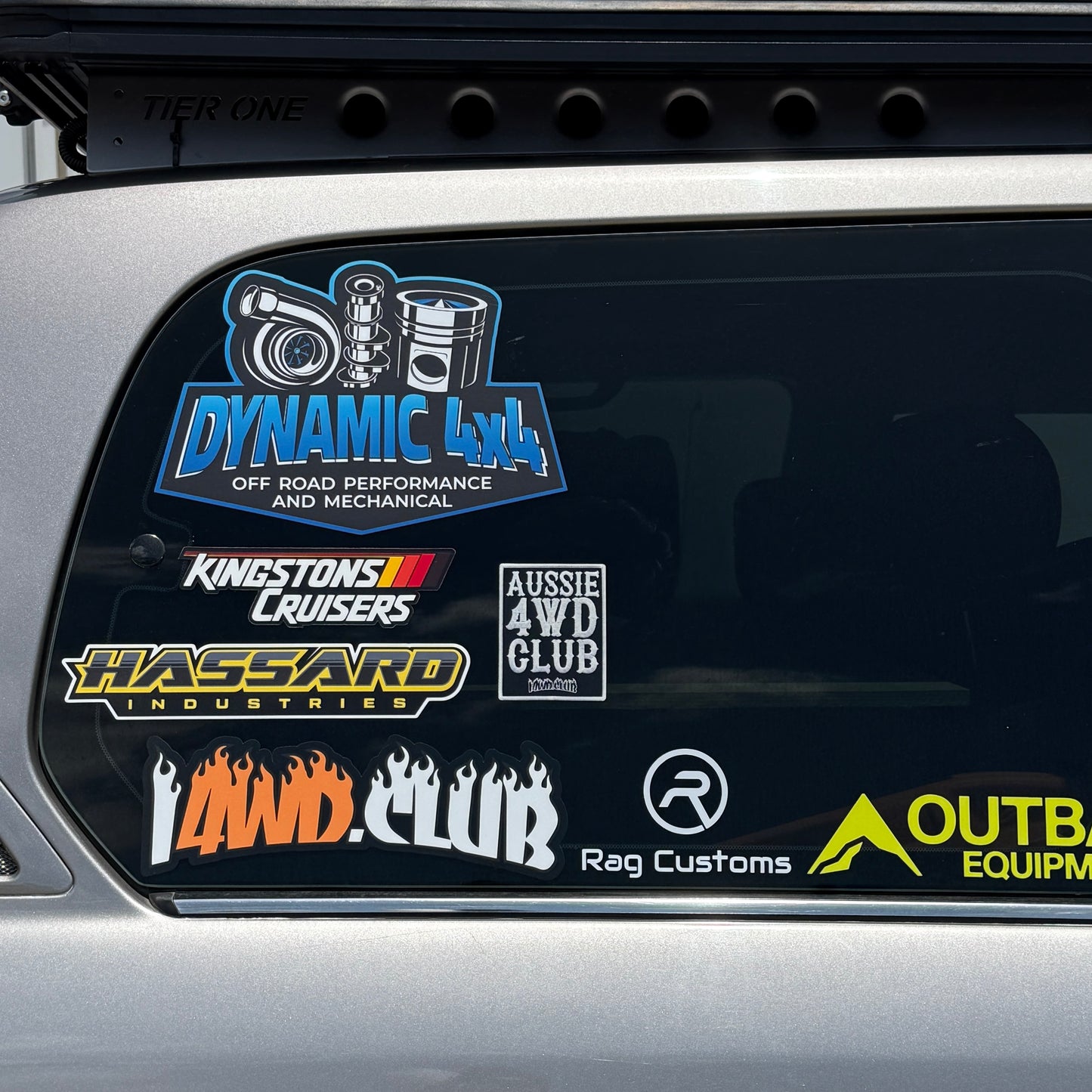 AUSSIE 4WD CLUB Patch Sticker