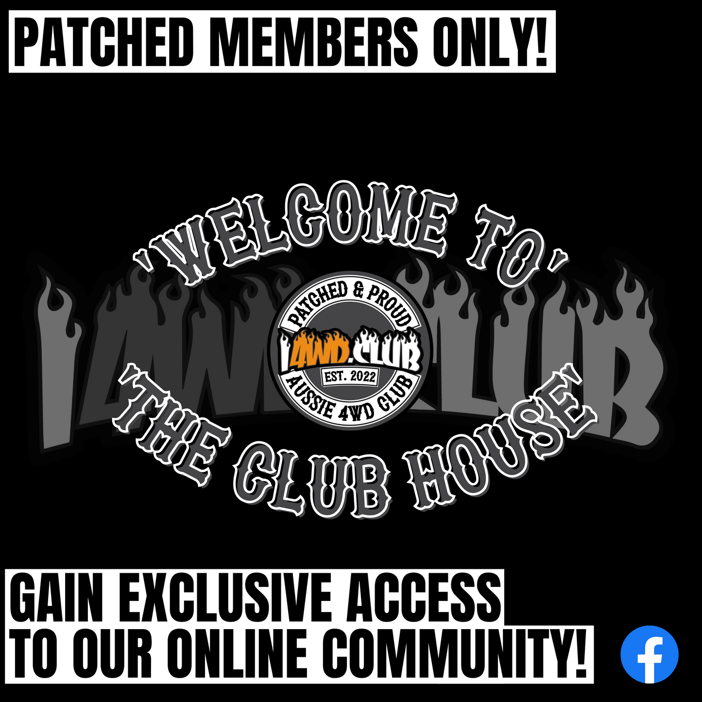 Patched Twin Locked Monthly Membership
