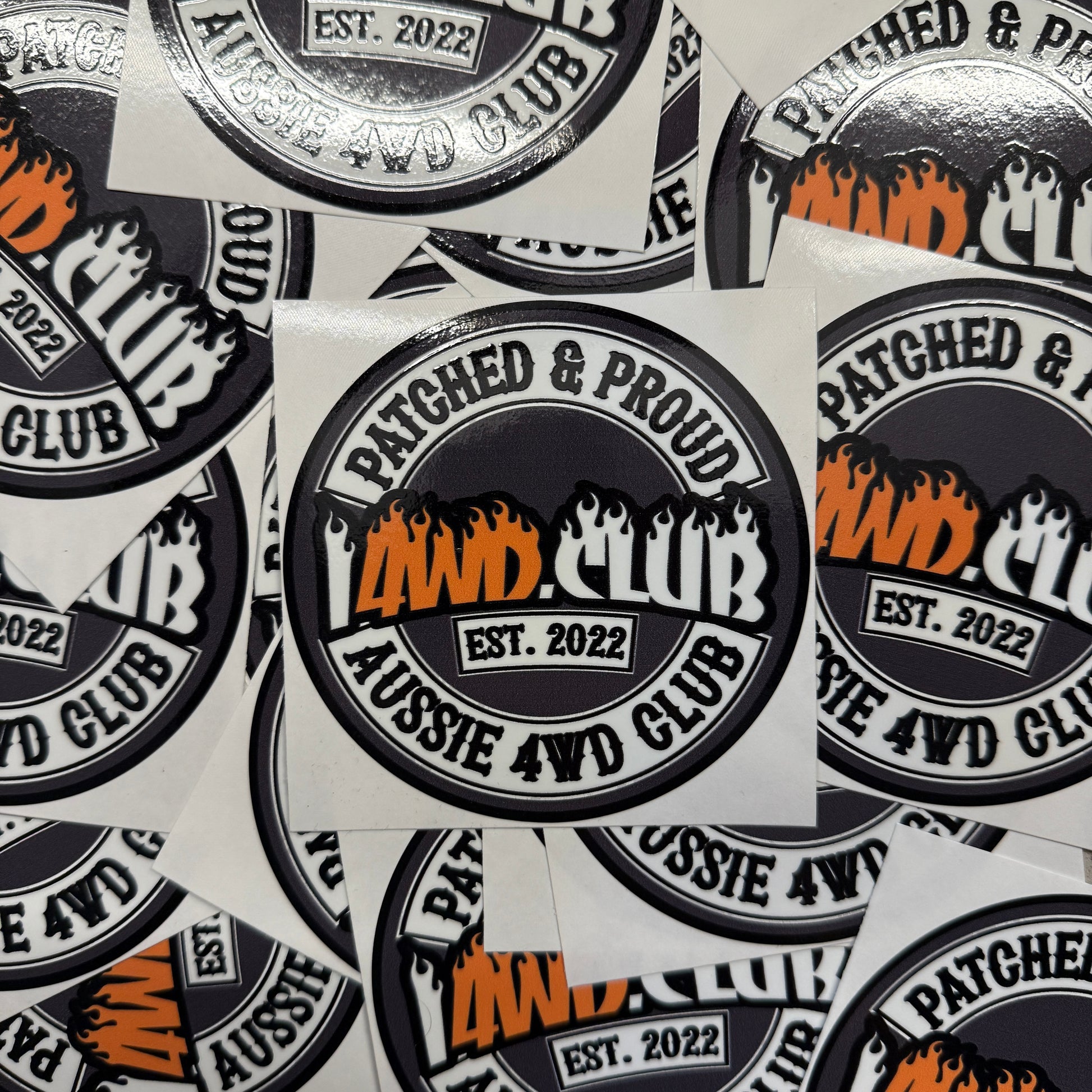 i4wd.club Patched & Proud Members Patch