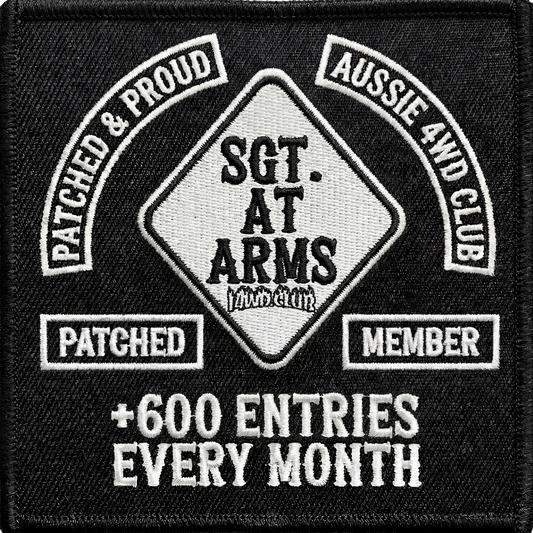 Patched Sgt. At Arms Monthly Membership