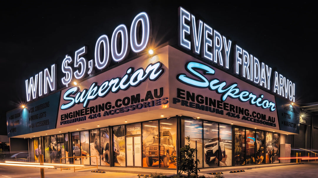 Win $5,000 to spend at Superior Engineering, drawn every Friday in November