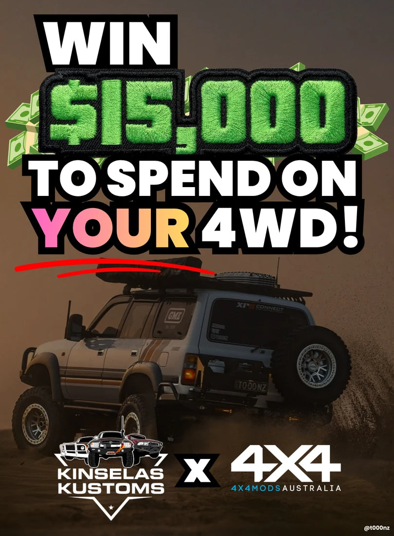 Win $15,000 to spend on your 4WD