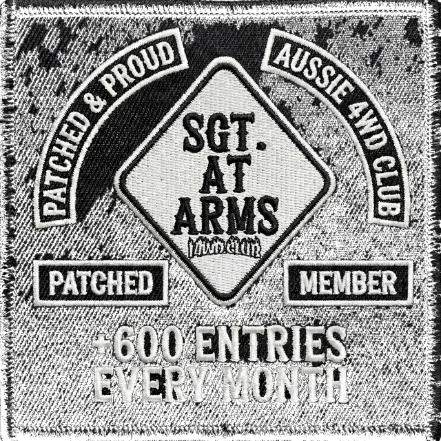 Sgt. At Arms Patched Membership